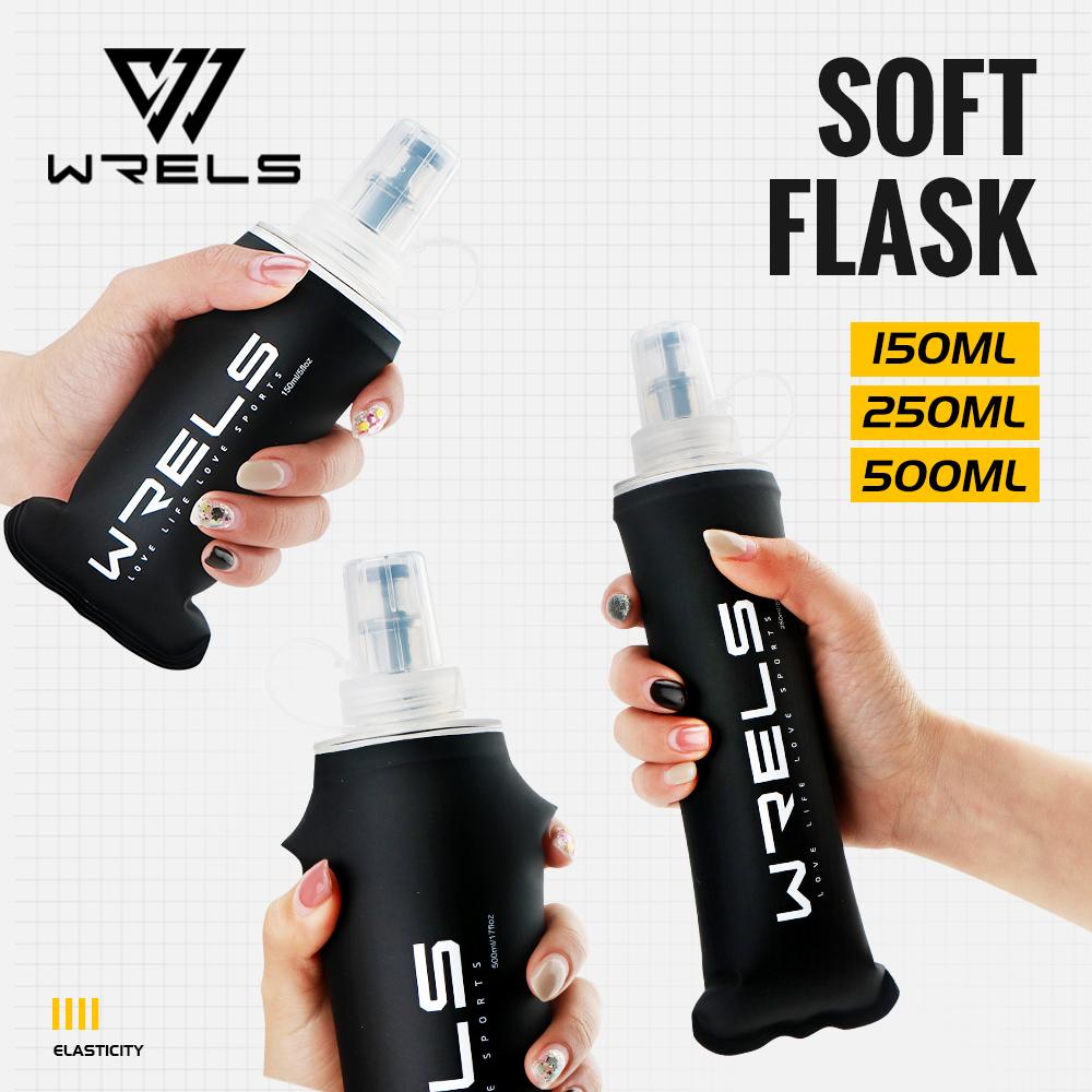 Running Gear Water - WRELS Soft Flask TPU Ultralight Collapsible