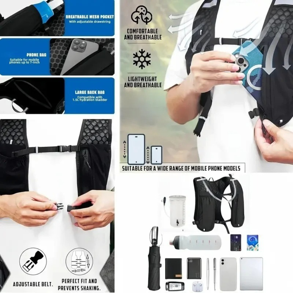 Running Hydration Vest for Wom - Running Gear Water ulasan dan harga