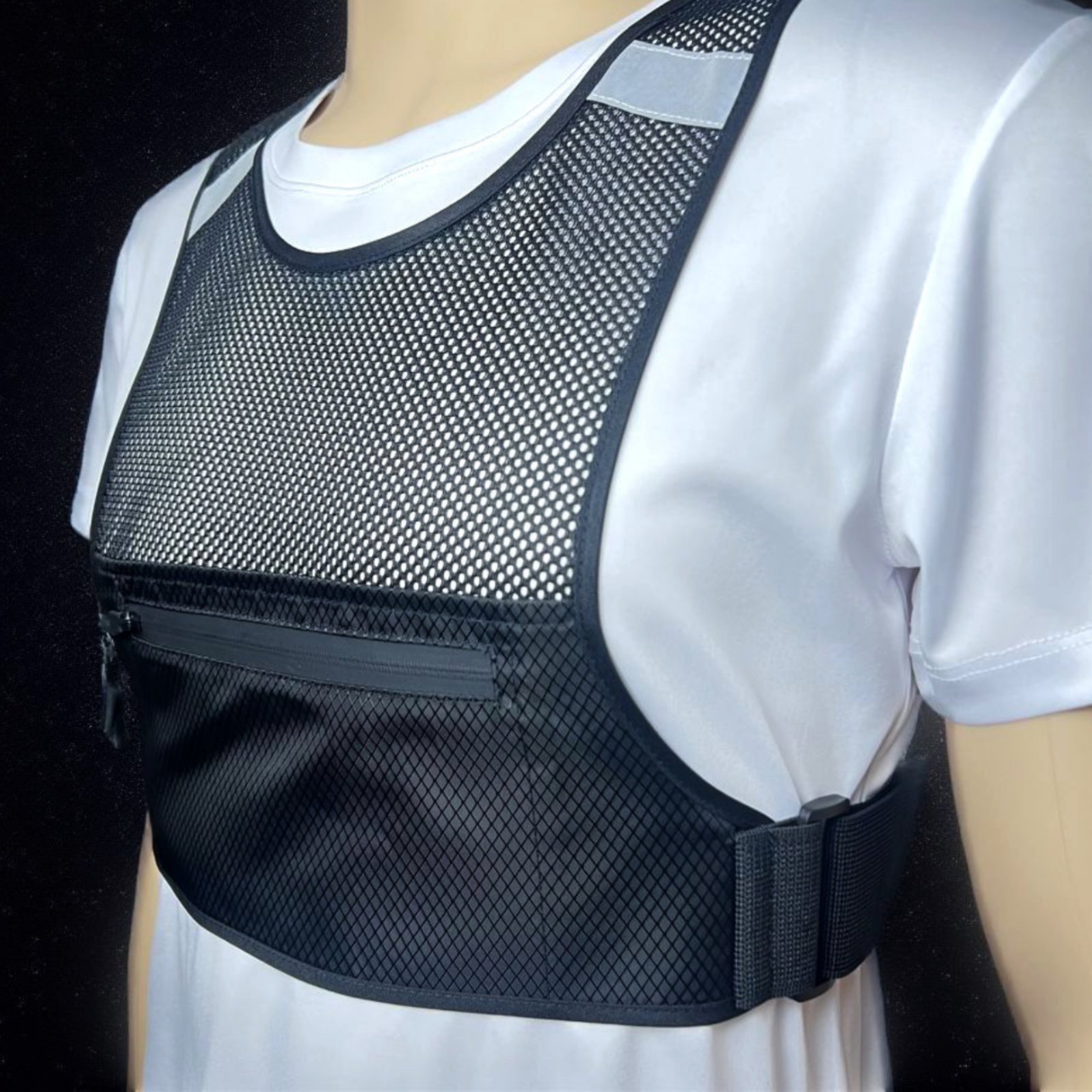 Reflective Running Vest Lightw - Running Gear Hydration ulasan dan harga