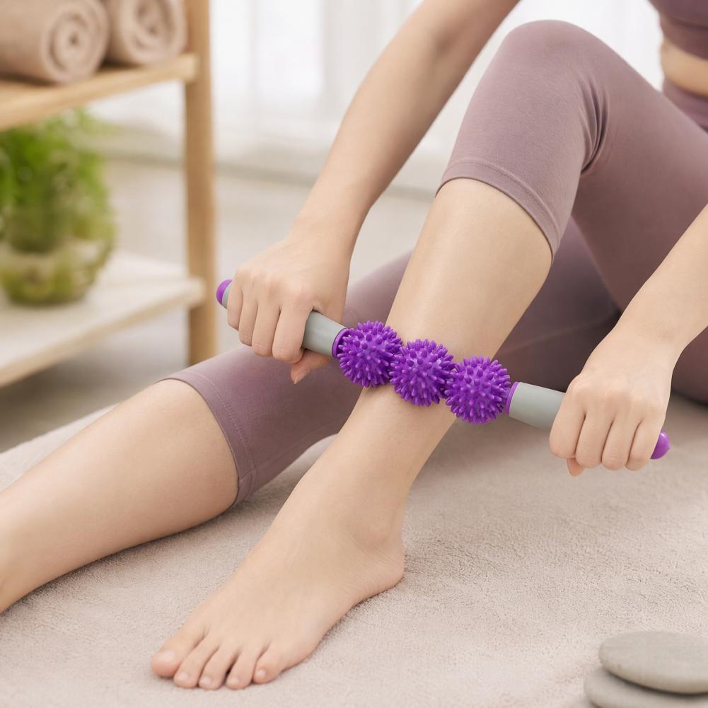 Spiky Ball Massage Roller, Int - Muscle Roller Stick ulasan dan harga