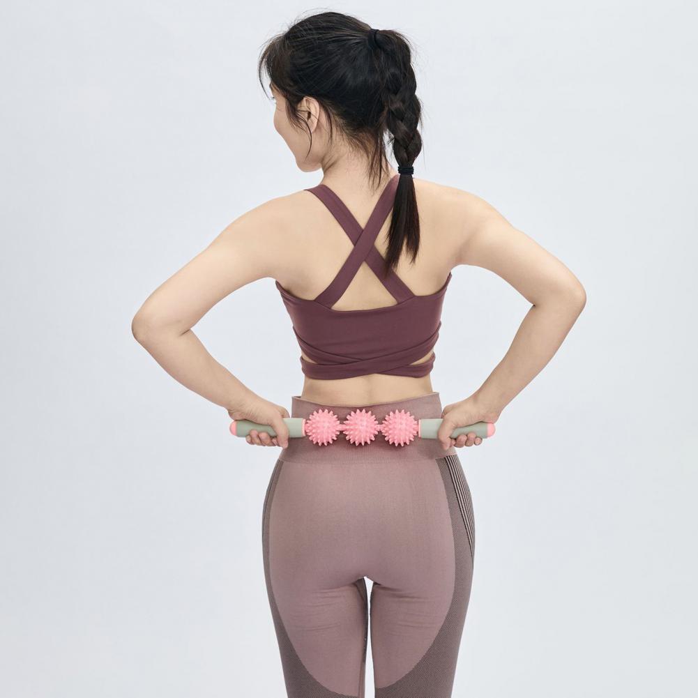 Spiky Ball Massage Roller, Int - Muscle Roller Stick ulasan dan harga