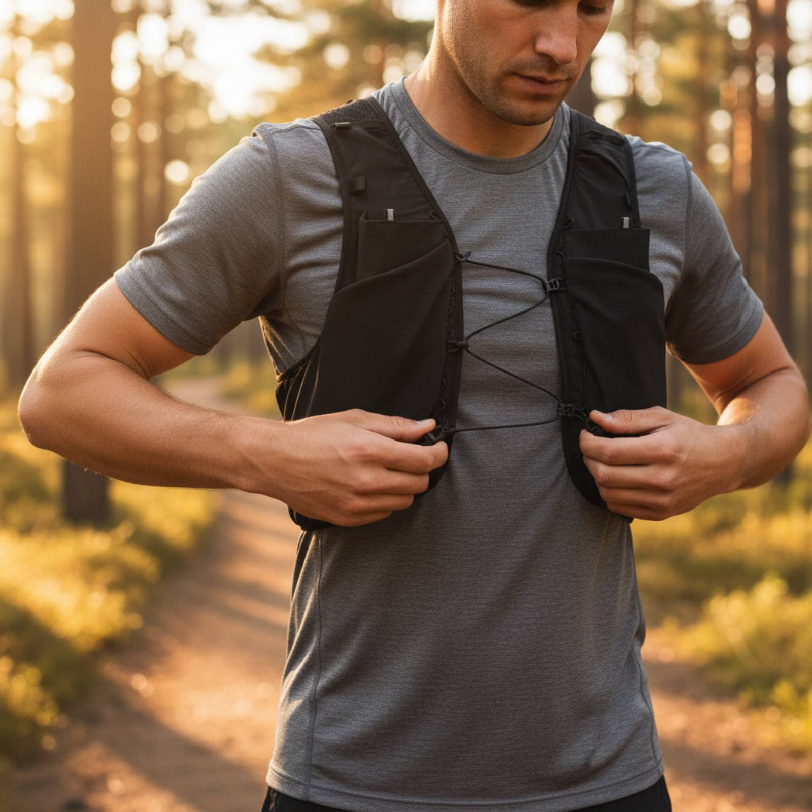 Lightweight Running Vest Breat - Reflective Running Gear Vest ulasan dan harga