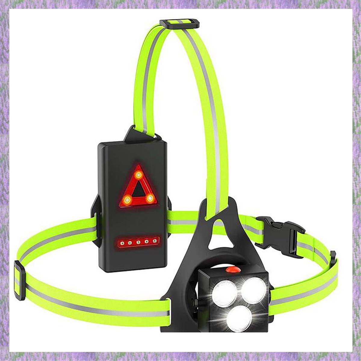 A63K-Night Running Lights For  - Reflective Running Gear Vest ulasan dan harga