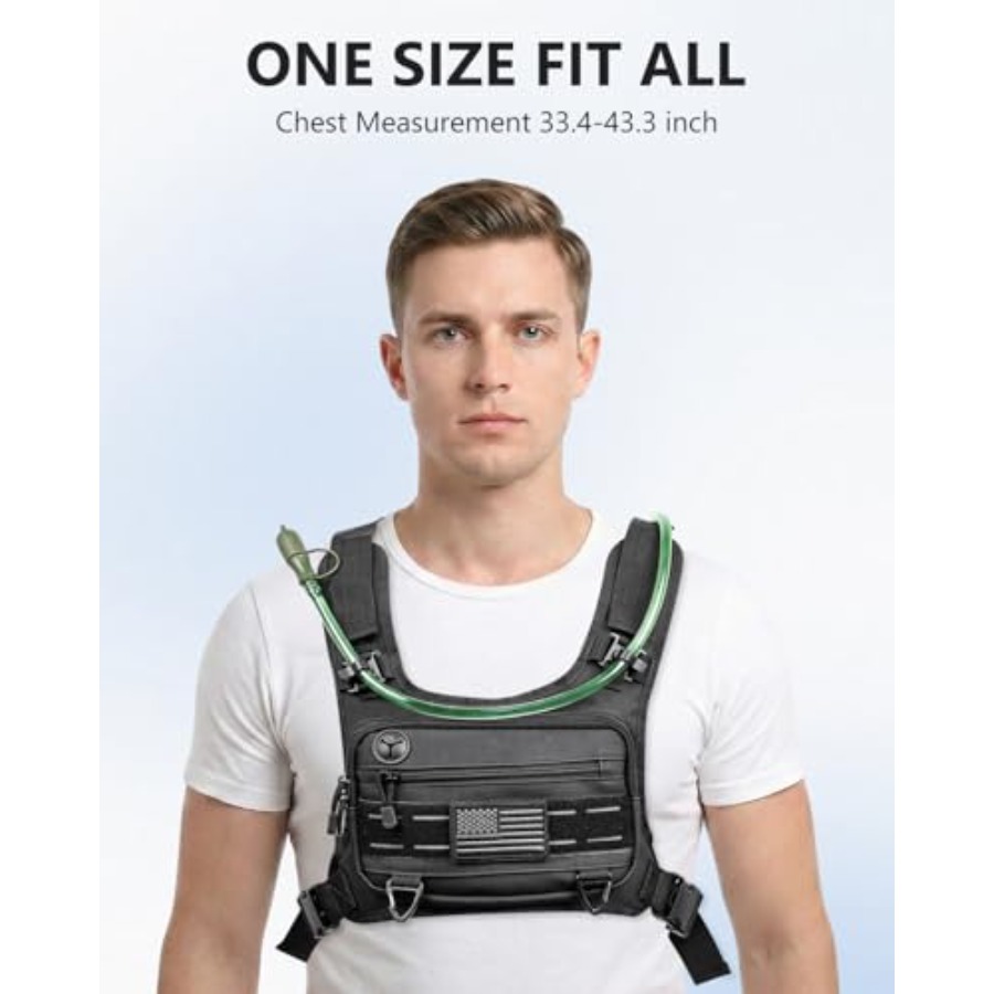 Running Vest with 2L Water Bla - Running Gear Hydration ulasan dan harga