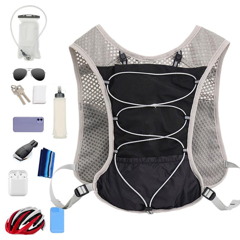Water Backpack For Running 5L  - Reflective Running Gear Vest ulasan dan harga
