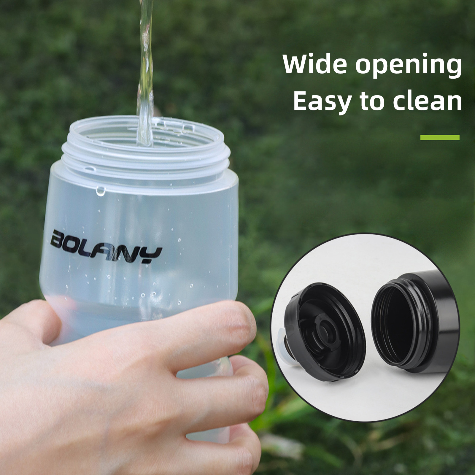 Silicone Sports Water Bottle 7 - Running Gear Water ulasan dan harga