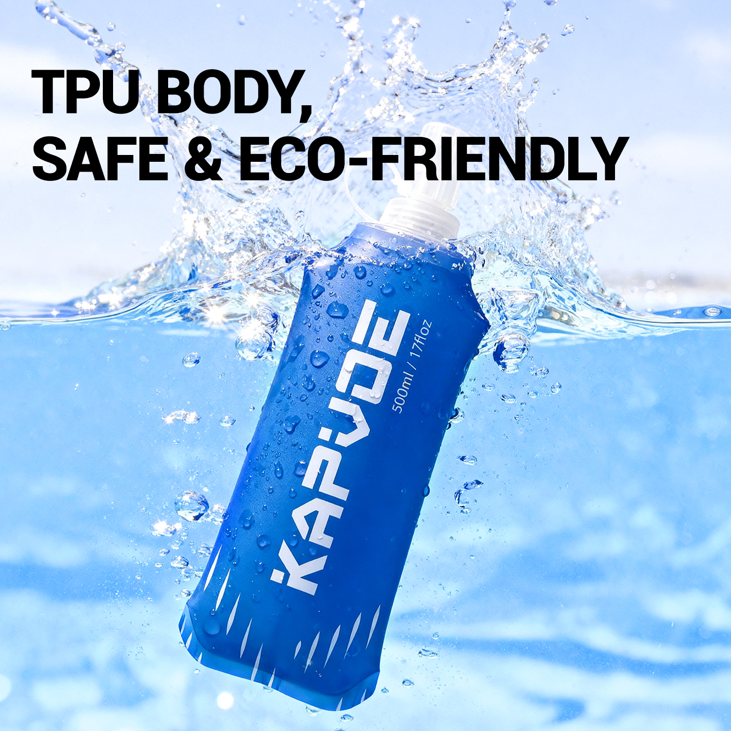 Kapvoe New Foldable Soft Water - Running Gear Hydration ulasan dan harga